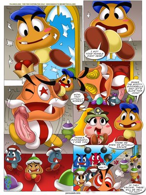 8muses Adult Comics Mario Project 3- Palcomix image 14 