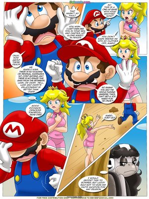 8muses Adult Comics Mario Project 3- Palcomix image 20 