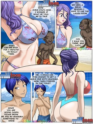 8muses Milftoon Comics Milftoon- Beach Adventure 4 image 03 