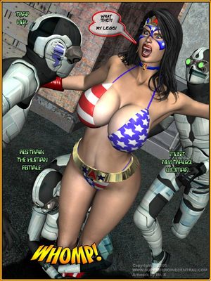 8muses 3D Porn Comics Miss Americana vs Geek II – 3D-Smart Weapon image 05 