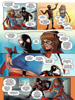 8muses Porncomics Miss Marvel Spider-Man- Tracy Scops image 04 