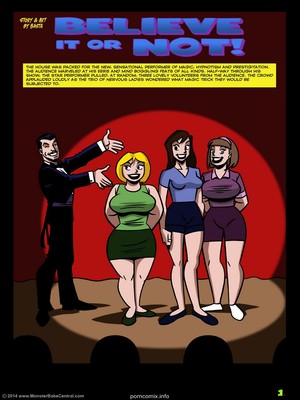 8muses Adult Comics MonsterBabeCentral- Believe it or NOT image 01 