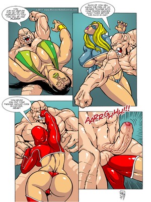 8muses Porncomics MonsterBabeCentral- Omega Fighters 11-12 image 04 