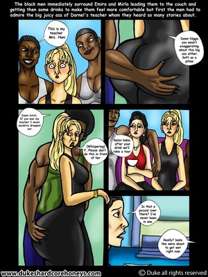 8muses Interracial Comics Mrs. Hani 4 -Big Ass Lebanese Teacher image 10 