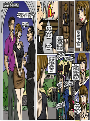 8muses Interracial Comics My Wedding GangBang- illustrated interracial image 02 