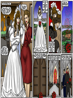 8muses Interracial Comics My Wedding GangBang- illustrated interracial image 04 
