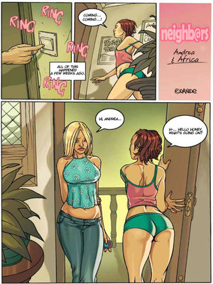 8muses Adult Comics Neighb@rs – Andrea and Africa image 01 