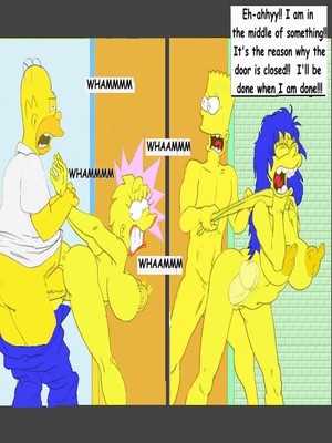 8muses  Comics Never Ending Porn Story (Simpsons) image 11 
