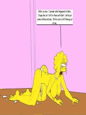 8muses  Comics Never Ending Porn Story (Simpsons) image 32 