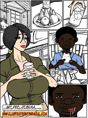 8muses Interracial Comics No Words-Illustrated interracial image 01 