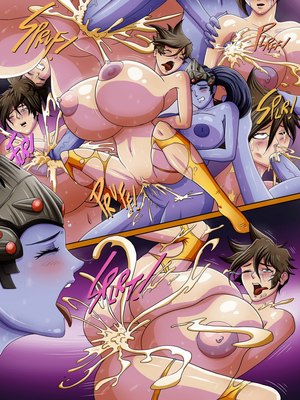 8muses Hentai-Manga Overwatch X-Secret of Widowmaker- Bill Vicious image 22 