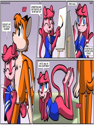 8muses Furry Comics Palcomix- A Hot Afternoon image 04 