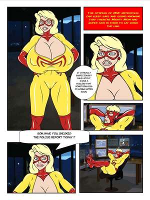 8muses Adult Comics Parody- Super Heroine Hijinks image 05 