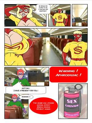 8muses Adult Comics Parody- Super Heroine Hijinks image 11 