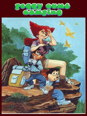 8muses  Comics PBX- Goof Troop Peggy Cums Camping image 01 
