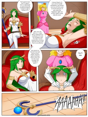 8muses Adult Comics Peach- Palutenas Princessification image 02 