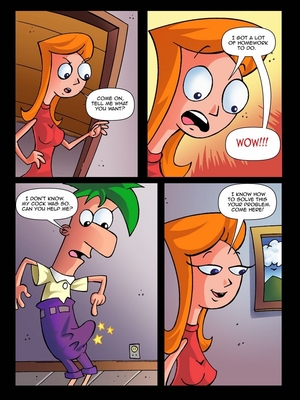 Phineas and Ferb- Help 8muses  Comics