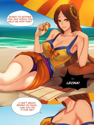 8muses Hentai-Manga Pool Party- Summer in summoner’s rift image 04 