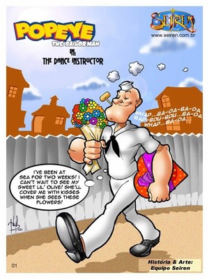 8muses Adult Comics Popeye-The Dance Instructor image 02 
