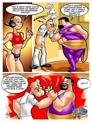 8muses Adult Comics Popeye-The Dance Instructor image 04 