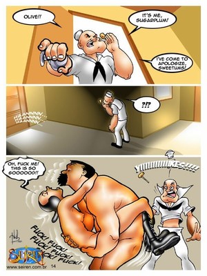 8muses Adult Comics Popeye-The Dance Instructor image 14 