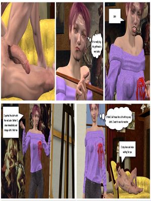 8muses 3D Porn Comics Posing for my mother image 05 