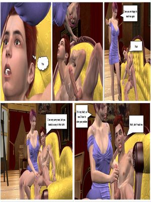 8muses 3D Porn Comics Posing for my mother image 08 