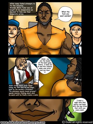 8muses Interracial Comics Prison Control 01- Duke Honey image 03 