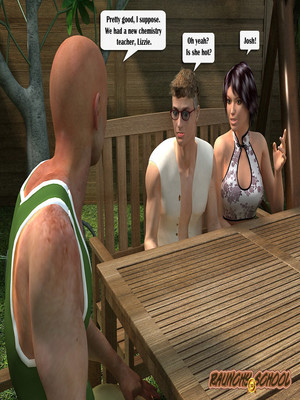 8muses 3D Porn Comics Raunchy School – Barbecue Picnic image 02 