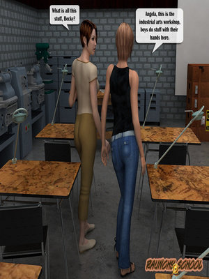 Raunchy School- A Fucking Machine Workshop for Two Hotties 8muses 3D Porn Comics