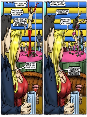 8muses Interracial Comics Recession Blues- Wife Forced to Strip image 06 