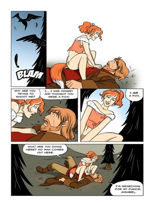 8muses Adult Comics Riding Hood- The Wolf And The Fox image 34 