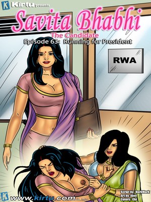 8muses Adult Comics Savita Bhabhi 63- Candidate Running for President image 01 
