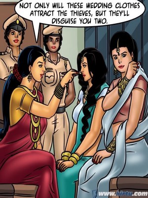 8muses Adult Comics Savita Bhabhi 68- Undercover Bust image 129 