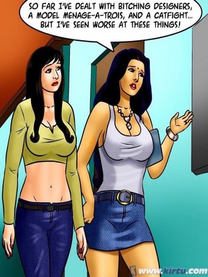 8muses Adult Comics Savita Bhabhi -71 – Pussy on the Catwalk image 19 