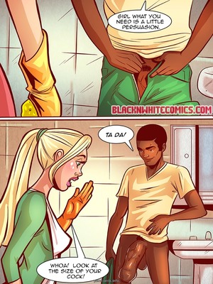 8muses Interracial Comics School Daze- BNW image 11 
