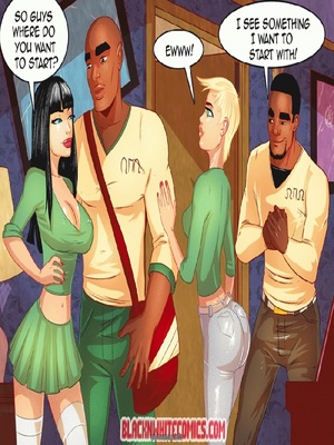8muses Interracial Comics School Daze- BNW image 60 