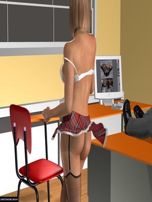 8muses 3D Porn Comics Schoolgirl seduced by teacher image 12 