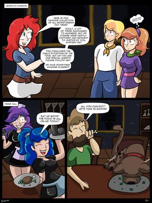 8muses Adult Comics Scooby Doo – The Ghost Clownette image 02 