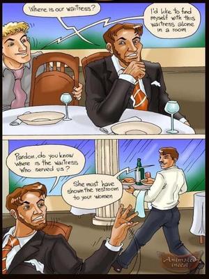 8muses  Comics Sex In A Restaurant (Mother Son Father Daughter) image 10 