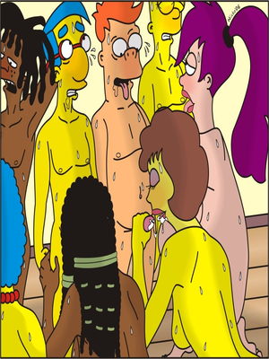 8muses Adult Comics Simpson & Futurama- The First One image 02 