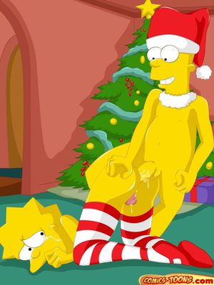 8muses  Comics Simpsons – Christmas image 07 