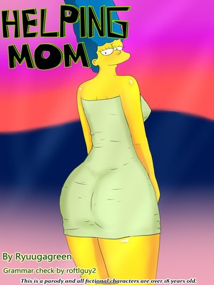 Simpsons- Helping Mom 8muses Adult Comics