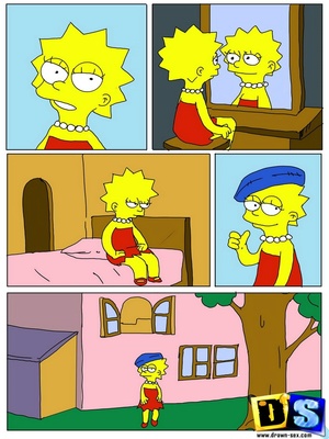 8muses  Comics Simpsons- Imagine Nothing Had Been image 03 