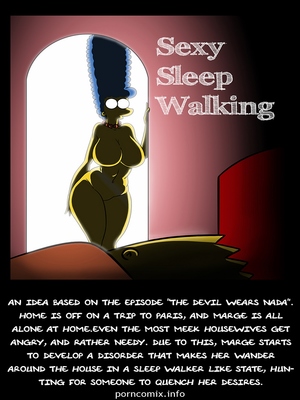 8muses Adult Comics Simpsons- Sexy Sleep Walking – Kogeikun image 01 