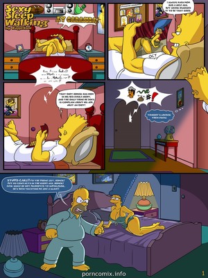 8muses Adult Comics Simpsons- Sexy Sleep Walking – Kogeikun image 02 
