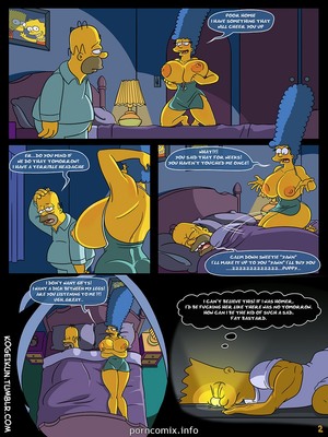 8muses Adult Comics Simpsons- Sexy Sleep Walking – Kogeikun image 03 