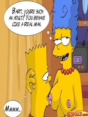 8muses Adult Comics Simpsons- The Drunken Family image 05 