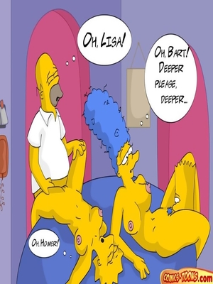 8muses Adult Comics Simpsons- The Drunken Family image 07 