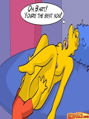 8muses Adult Comics Simpsons- The Drunken Family image 10 
